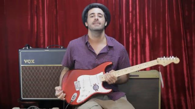 Fender American Standard Stratocaster Candy Cola смотреть онлайн