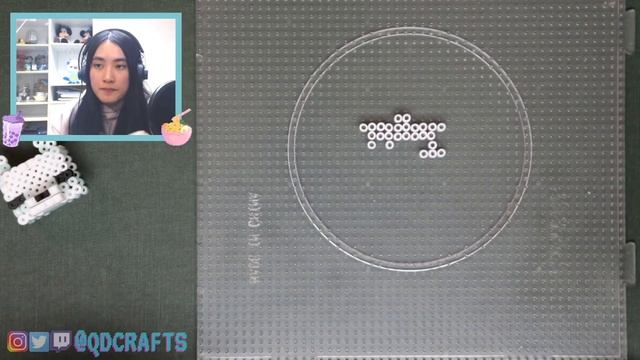 Let's Make a Minecraft Sleepy Arctic Fox | Livestream Perler Bead with Me смотреть онлайн