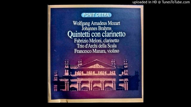 MOZART Clarinet Quintet KV. 581: II. Larghetto смотреть онлайн
