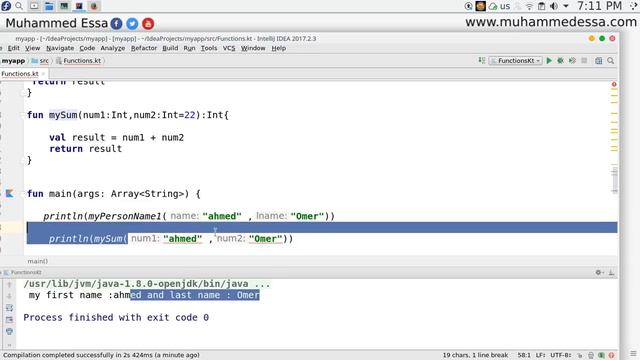 25 Kotlin basics Functions with default parameters смотреть онлайн