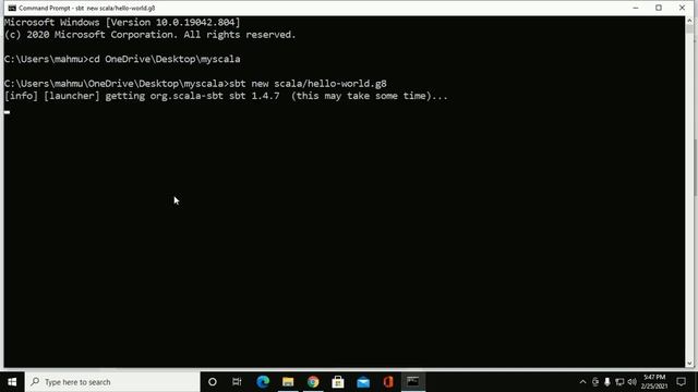 How to install scala programming language with sbt in Windows 10 | Compile and run scala applicatio смотреть онлайн