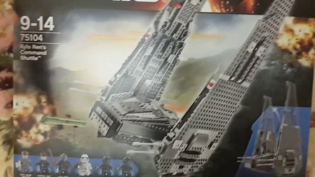 Тизер!Набор Lego Star Wars Kylo Ren's Command Ship смотреть онлайн
