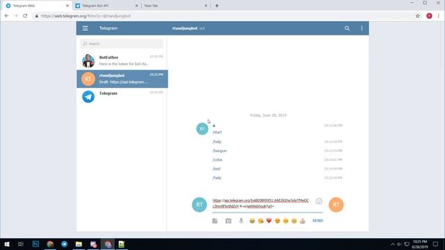 Bot Telegram Dasar - Cara setting webhook dan menghapus webhook pada bot telegram смотреть онлайн