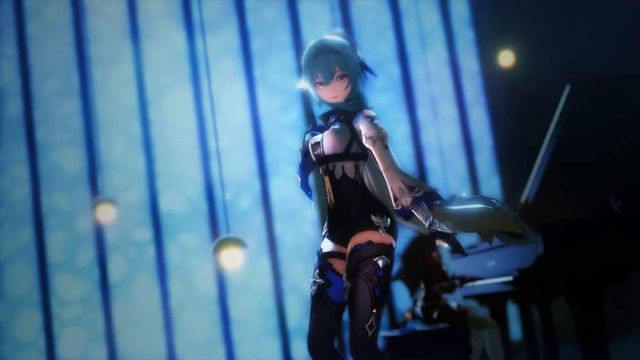 【Genshin Impact MMD】Amber & Eula: One Room, All That Jazz смотреть онлайн