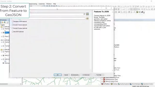Info360 Asset: How to convert shapefiles to JSON in ArcMap смотреть онлайн