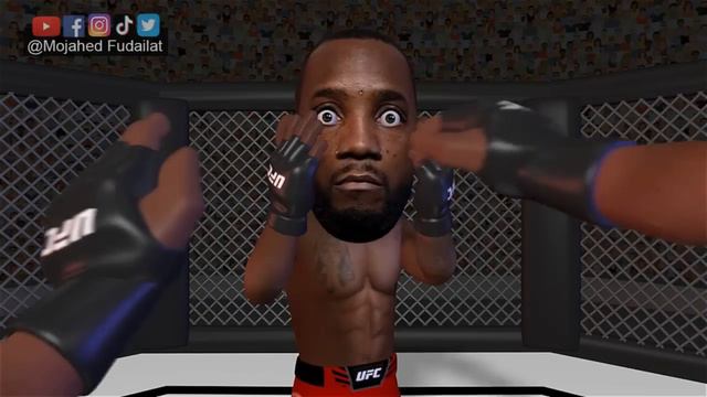POV Leon Edwards Head Kick KO vs Usman смотреть онлайн