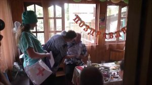 Патронажная сестра на Юбилей! Это надо видеть...