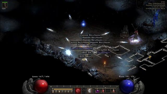 D2R 2.4 Sorc Build - Aura Sorceress auf dem PTR antesten! смотреть онлайн