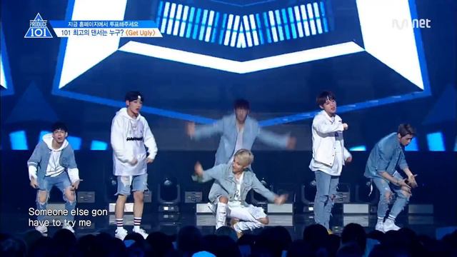 PRODUCE 101 season2 [단독/7회] ′또 보고싶다′ 남성미 뿜뿜ㅣJason Derulo ♬Get Ugly @포지션 평가 170519 EP.7 смотреть онлайн