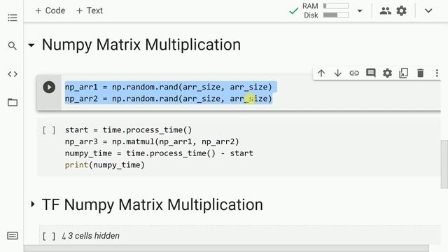 Faster NumPy using Tensorflow's tf.experimental.numpy module смотреть онлайн