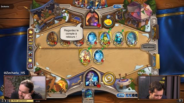 DUEL DE DECKS MIRACULEUX HEARTHSTONE COMPLÈTEMENT WTF ! смотреть онлайн
