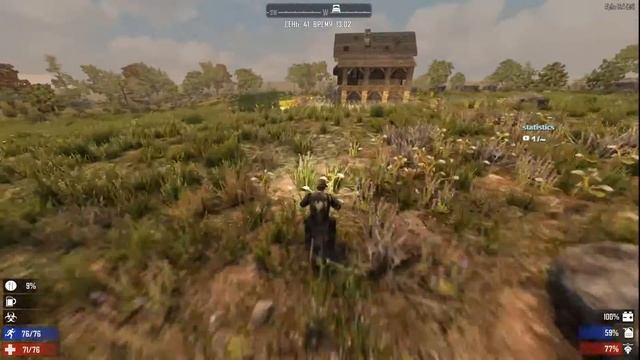 7 days to die Собрал мотоцикл, отправляюсь в путишествие! 7dtd sdtd смотреть онлайн