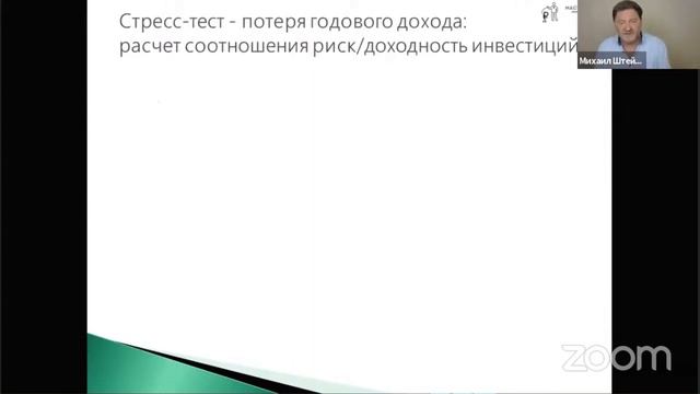 Стресс-тестирование в долгосрочном финансовом планировании смотреть онлайн
