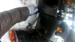 замена ремня на снегоуборщике 3 апреля 2022 г.