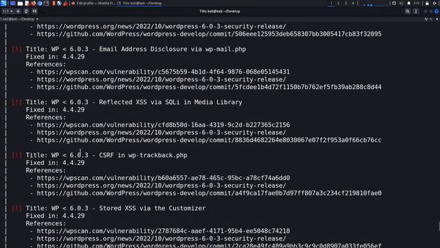 10.8. WordPress Vulnerability Scanning with WPScan смотреть онлайн