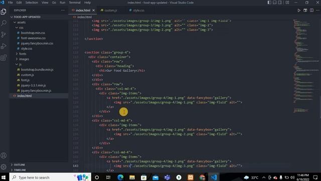 Build Complete Website Using HTML CSS & BOOTSTRAP || part-2 смотреть онлайн