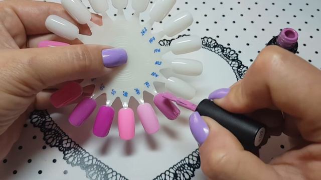 Большая выкраска гель лаков от Girl2Girl с Алиэкспресс. Серия Roze Pink смотреть онлайн