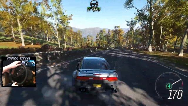 Nissan 240sx se Drift Trial With Wheel Cam! - Forza Horizon 4 смотреть онлайн