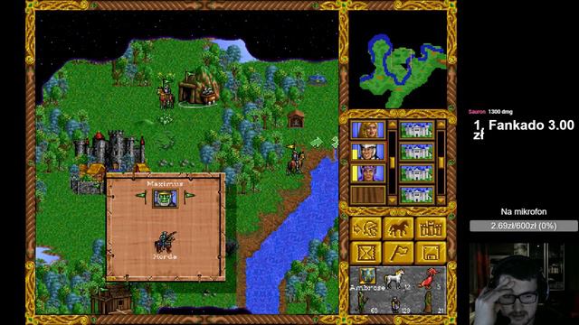 Heroes Might And Magic 1 - Kampania - 5/8 - Zamek Ironfist - Drugie Podejście