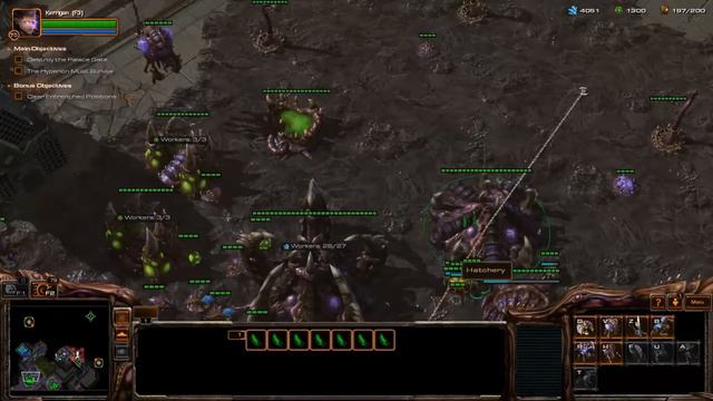 Starcraft II: Heart of the Swarm Campaign 20. Final Mission 3 - The Reckoning смотреть онлайн