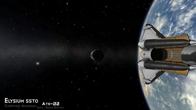 MetiKSP E29 | ATS22 - Flight of The Elysium! And The First Spacestation! | Aqueinas Unix смотреть онлайн
