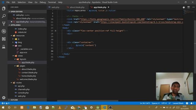 Laravel in Tamil Part 007 - Using blade in laravel смотреть онлайн