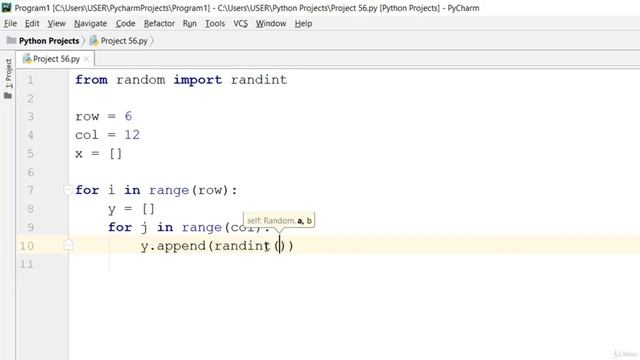 Practice 56 How to generate Matrix of Random numbers смотреть онлайн