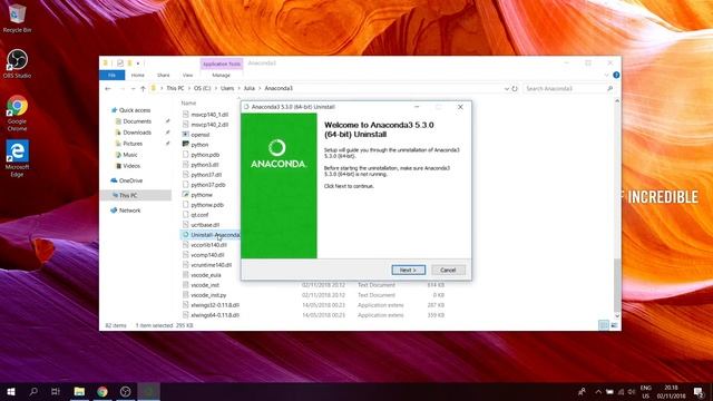 Uninstall Anaconda (Windows) смотреть онлайн