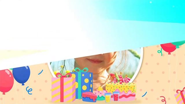 Детский День Рождения, подарок, Happy Birthday Kids Slideshow [24 фото] смотреть онлайн