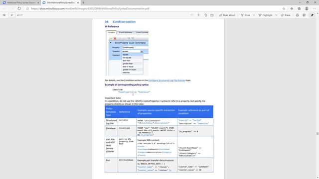 OBM How to Edit Policies Using the Additional Policy Syntax Documentation смотреть онлайн