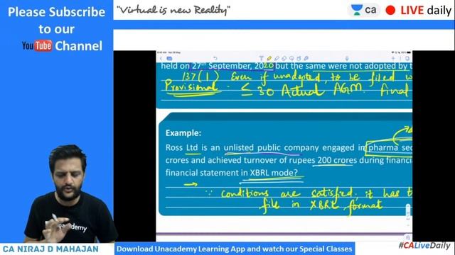 L13: Fast - Track Revision Companies Act | Internal Auditor Sec 138 | Niraj Mahajan смотреть онлайн