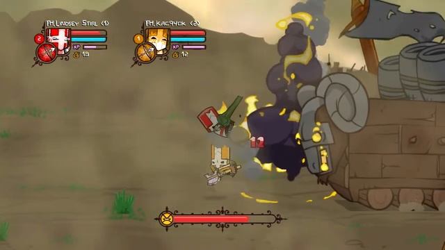 Castle Crashers [CO-OP] #1 смотреть онлайн