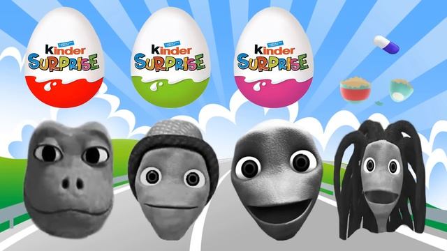 Me Kemaste - Wrong Heads Top Superheroes Me Kemaste - Green Alien Dance