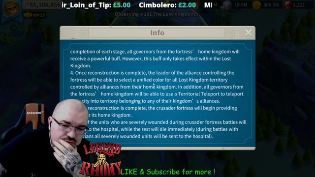 ALLIANCE SKILLS + NEW COMMANDER GENGHIS KHAN - Q/A - Rise of Kingdoms смотреть онлайн