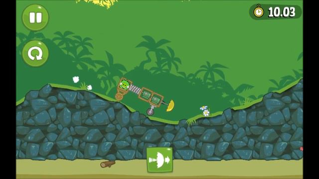 Bad Piggies 3 Star Walkthrough - Ground Hog Day Level 22 смотреть онлайн