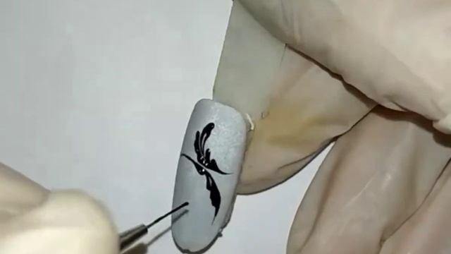 Вензеля пошагово для начинающих Маникюр Экспресс дизайн Трендовый дизайн Вензеля гель лак смотреть онлайн