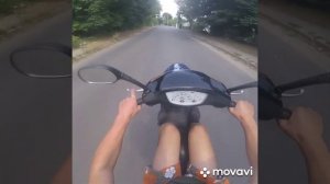 СТАНТ НА ДИО Af-34 GBLK 55km/h +  STOK !