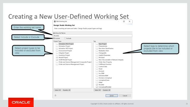 Oracle Communications Design Studio 734 Project Visibility Control смотреть онлайн