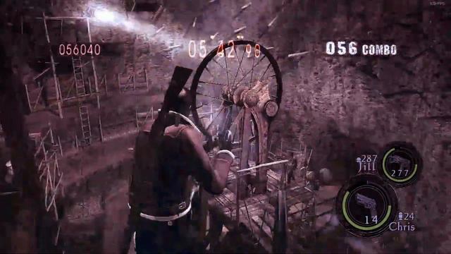 Resident evil 5 Mercenaries Leon and Jill team up смотреть онлайн