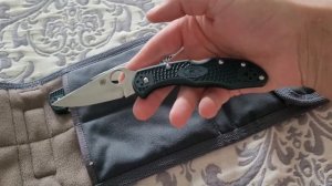 Spyderco Delica 4 - нож которого мало, но везде  достаточно ! Delica -  синица в руке.??