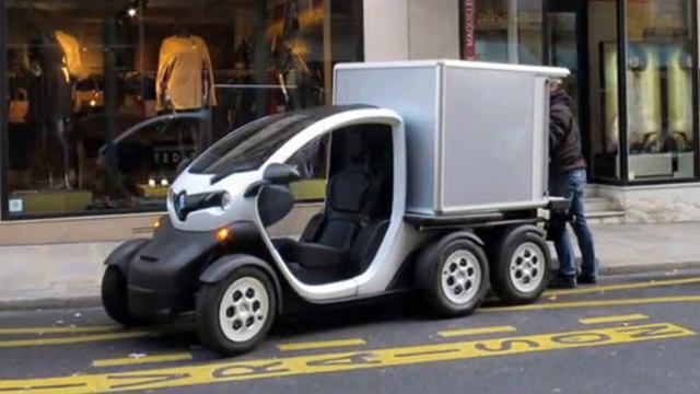 Renault Twizy Delivery Concept смотреть онлайн
