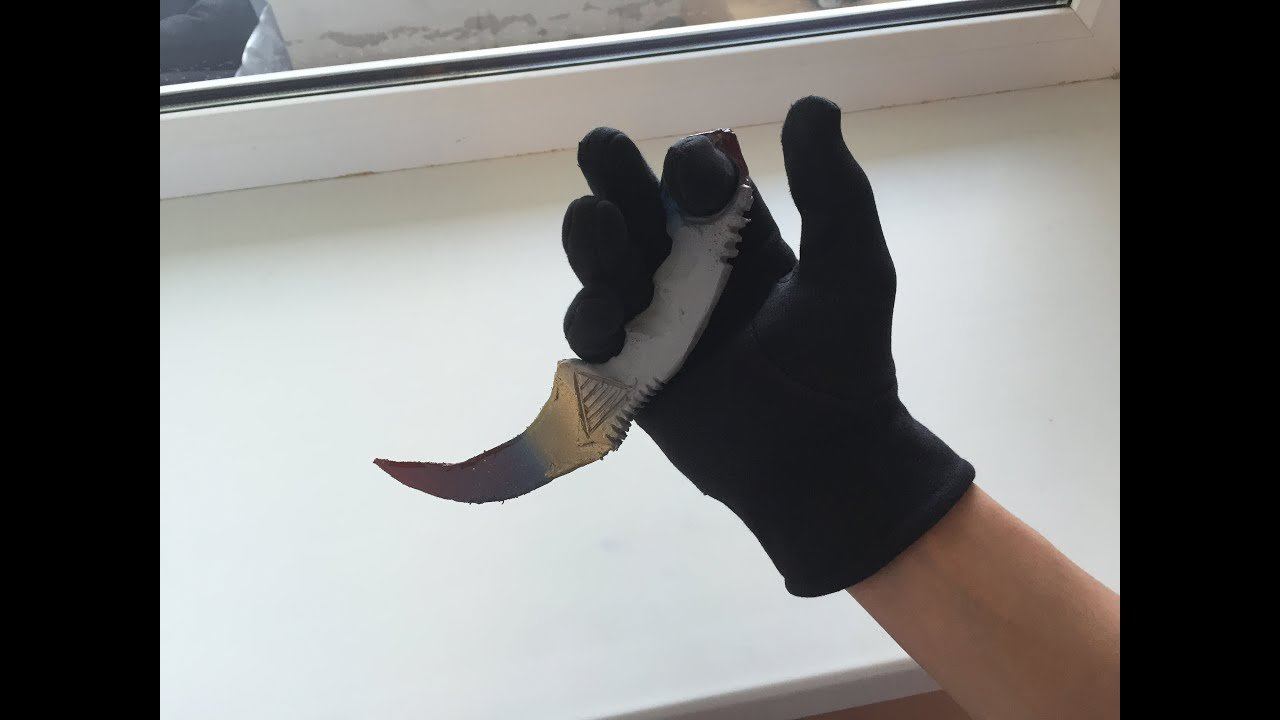 Как сделать керамбит?! | полиморфус / How To Make Kerambit?