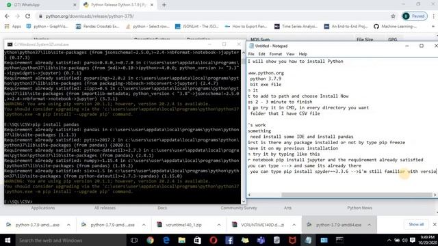 How to start using Python on Jupyter or Spyder смотреть онлайн