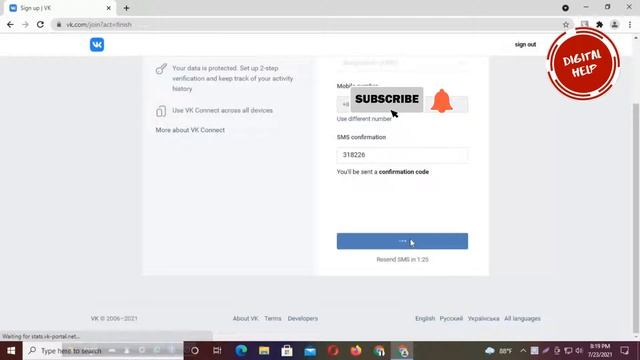 How to Create VK Account । কীভাবে ভি কে অ্যাকাউন্ট তৈরি করবেন । смотреть онлайн