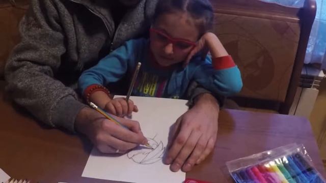 ВЛОГ Как самому нарисовать Радугу ДЭШ VLOG How to draw Rainbow Dash смотреть онлайн
