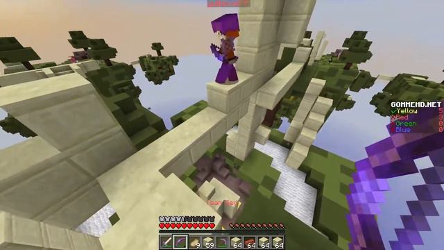 ПАДАЛ НО ВСЕГДА ВЫЖИВАЛ!!! Minecraft Bed Wars Mini Game смотреть онлайн