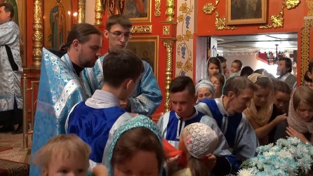 Праздник Успения Божией Матери в Свято-Авраамиевском храме смотреть онлайн