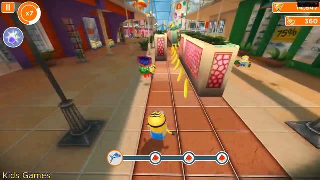 Despicable Me 2: Minion Rush The Mall Part 19 Minions Market смотреть онлайн
