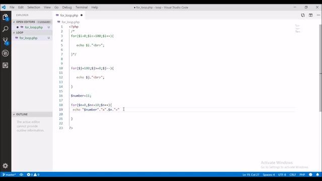 Php Programming Bangla Tutorial (For Loop) смотреть онлайн