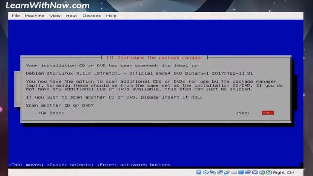 تثبيت لينكس ديبان على البيئة الافتراضية | How to install Linux Debian 9 смотреть онлайн